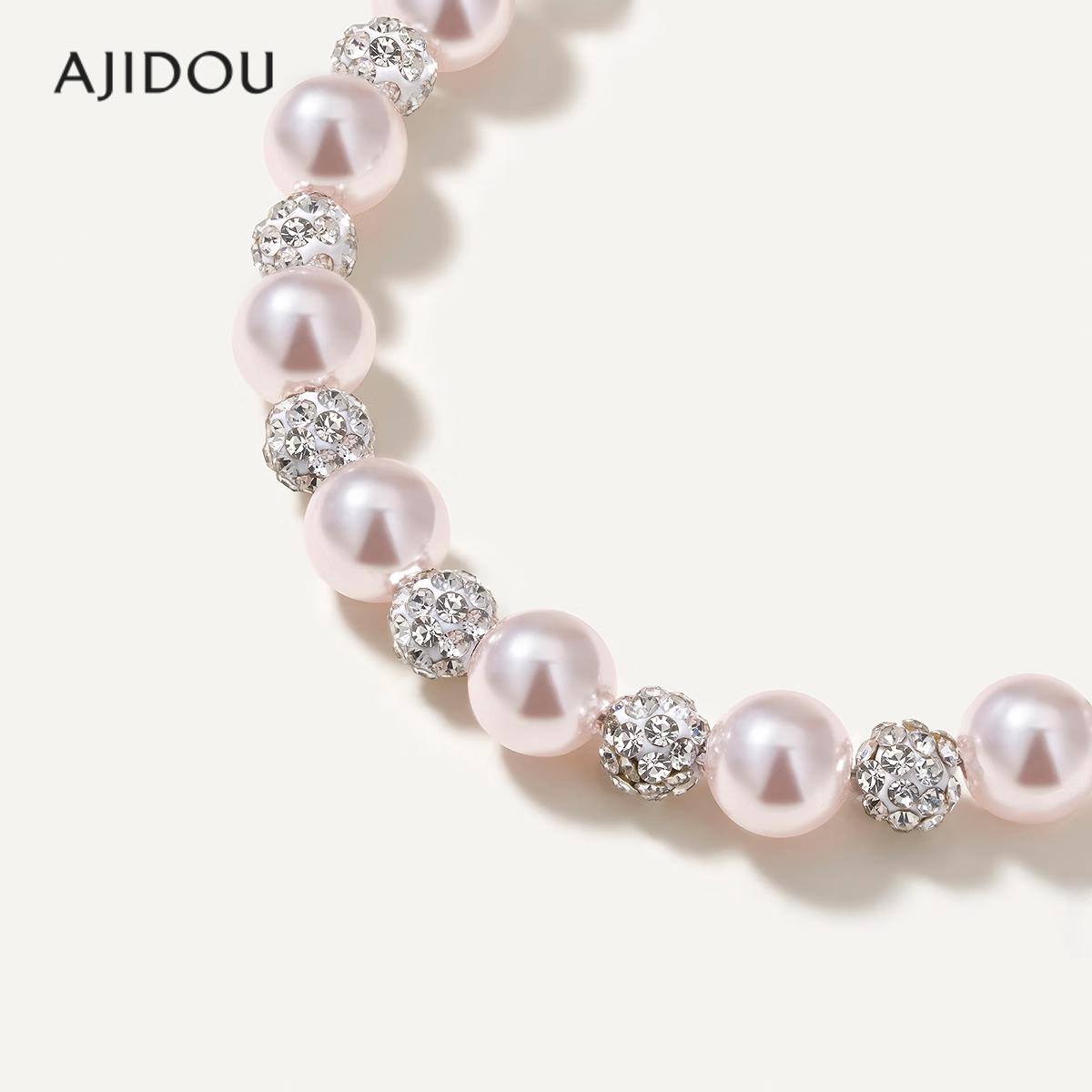 AJIDOU Women's Bracelet Elegant Adjustable Manta Rose Purple Pearl Bangle Birthday Gift for Girlfriend