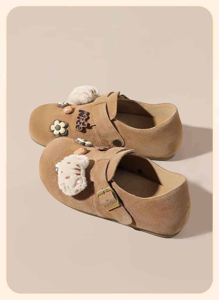 Josiny Birkenstyle Women's Slip-On Platform Casual Shoes Camel 36 11