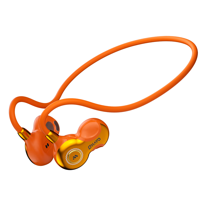 OHAYO F5 Open Wireless Earbuds Non-In-Ear Bluetooth Earphones Ear-Hook Marathon Running Cycling Sports Headphones Long Battery Life Waterproof Sweatproof Hands-Free 2025 New Model