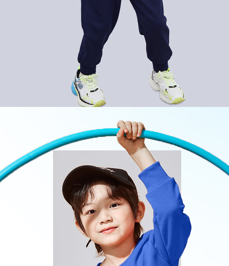 Baleno Boys' Outfit, Spring And Autumn 2026 Collection, Casual Sports Hoodie for Older Children, Spring Clothing, Two-Piece Set for Boys, Trendy 17