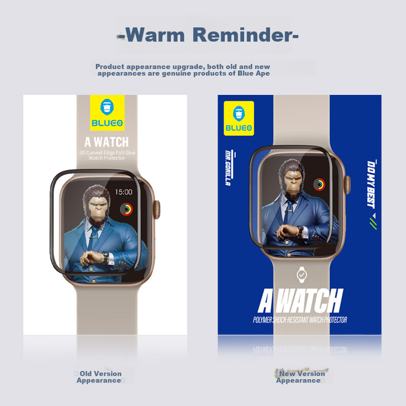 Защитная пленка Lanxingxiansheng для Apple Watch Series 7/8/9 45 мм, ультратонкая HD, защита от отпечатков пальцев, мягкая пленка
