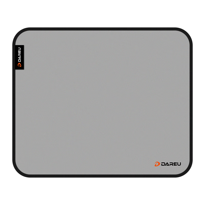DAREU PE-T304 Professional Gaming Mouse Pad, Medium And Small Sizes, High-Density Fiber, Smooth Keyboard Computer Desk Mat, Gray, for Valorant