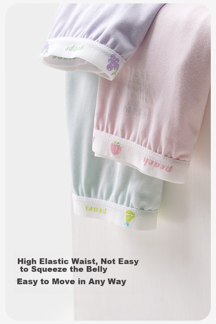 Jiusuiban Cool-Feeling Children's Underwear, Girls' 50s Modal Thin Boyshorts, Big Kids' And Teen Girls' 7A Antibacterial Sports Shorts 8