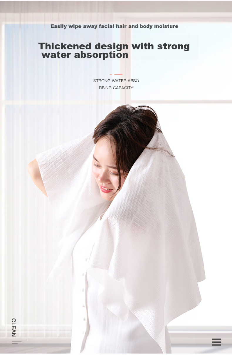 Etravel Disposable Bath Towel Set for Business Trips And Travel, Compact Face Towels for Men And Women (70*100) 3
