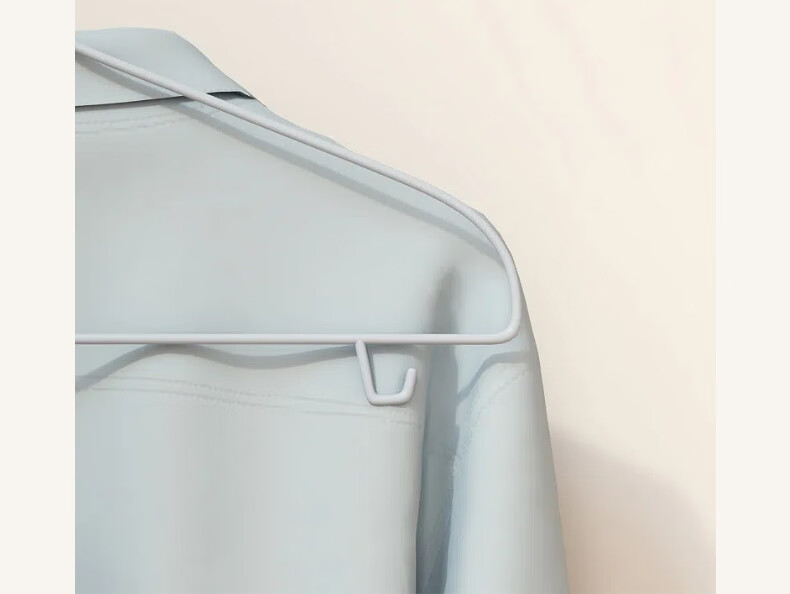 40,000km Household Non-Marking Hanger Set, Anti-Shoulder, Non-Slip Clothes Hangers, Multi-Functional Wardrobe Drying Rack, 30 Pieces 4