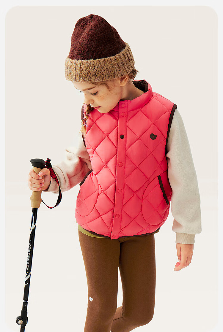 Minibala Magic Cotton Unisex Kids Children's Antibacterial Vest 2025 Winter 11