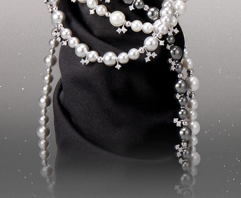 HEFANG Nebula Bubble Necklace Clavicle Chain Birthday Gift [520 Valentine's Day Gift] for Girlfriend 5