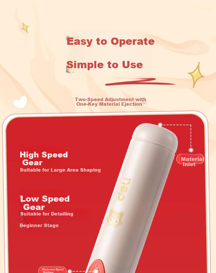 Deli Nezha's Magic Boy Troubles The Sea 3D Printing Pen, Rechargeable Wireless Children's Birthday And Back-To Gift 5