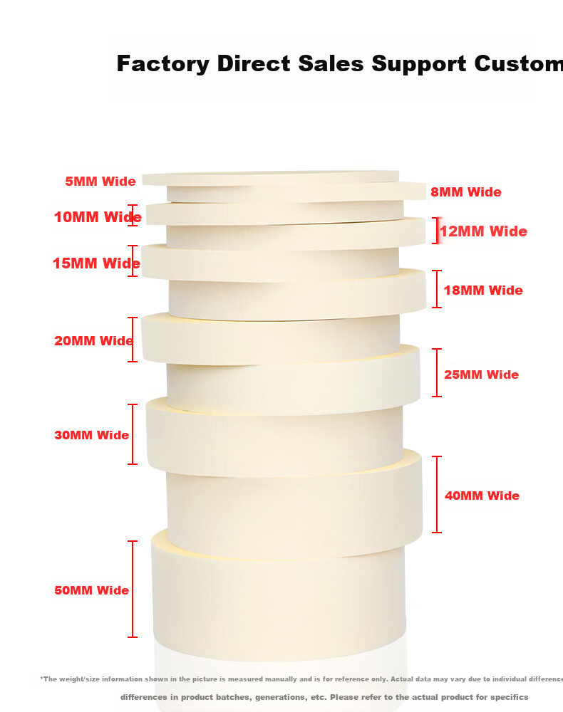 Mileqi High-Adhesive White Acrylic Electrical Tape, LCD Screen Cable Repair, Phone Repair, Earphone Data Cable Repair Tape, Can Be Hand-Torn, Insulating Tape, 18MM Wide * 30M Long [2 Rolls] 7