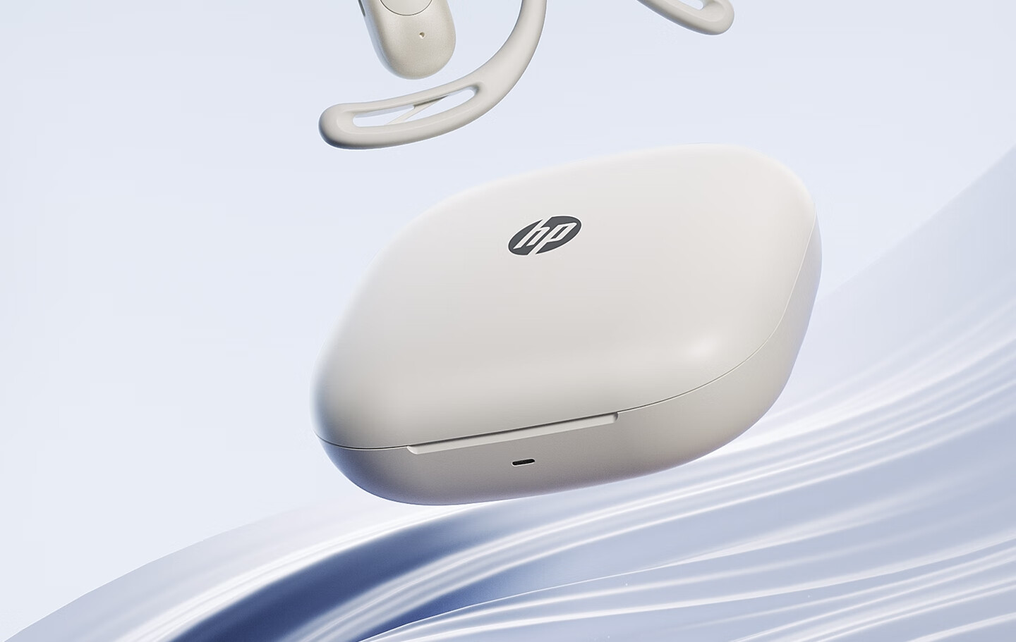 HP Open Ear N Bluetooth Open-Ear Wireless Earphones Sports Universal Long Battery Life Twilight Purple 1