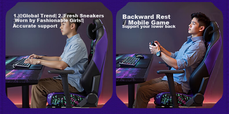 Suyi D9 Gaming Chair, Ergonomic Chair, Computer Chair, Gaming Chair, Office Chair, Study Chair, Chair Subsidies 9