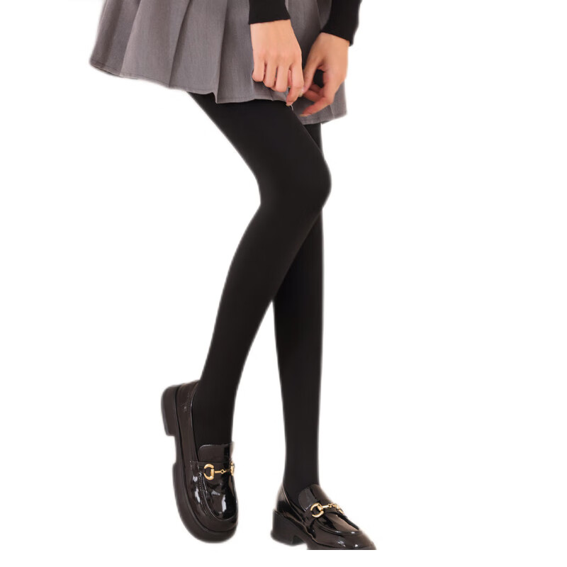 LangSha Women's Fleece-Lined Leggings Autumn Winter Nude Look Slimming Warm Tights Outerwear