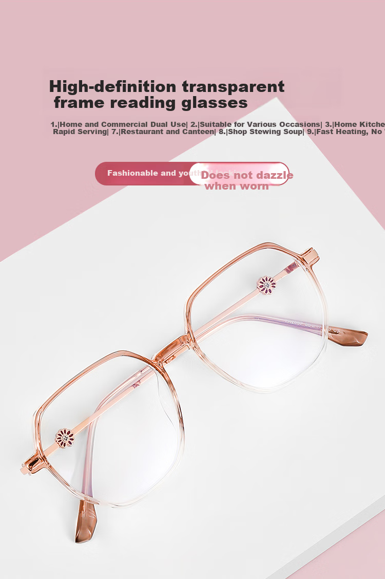 Mr. PuTian Anti-Blue Light Reading Glasses for Men And Women, Smart Multi-Focus Zoomable Bifocal Reading Glasses for Ages 55-59 2