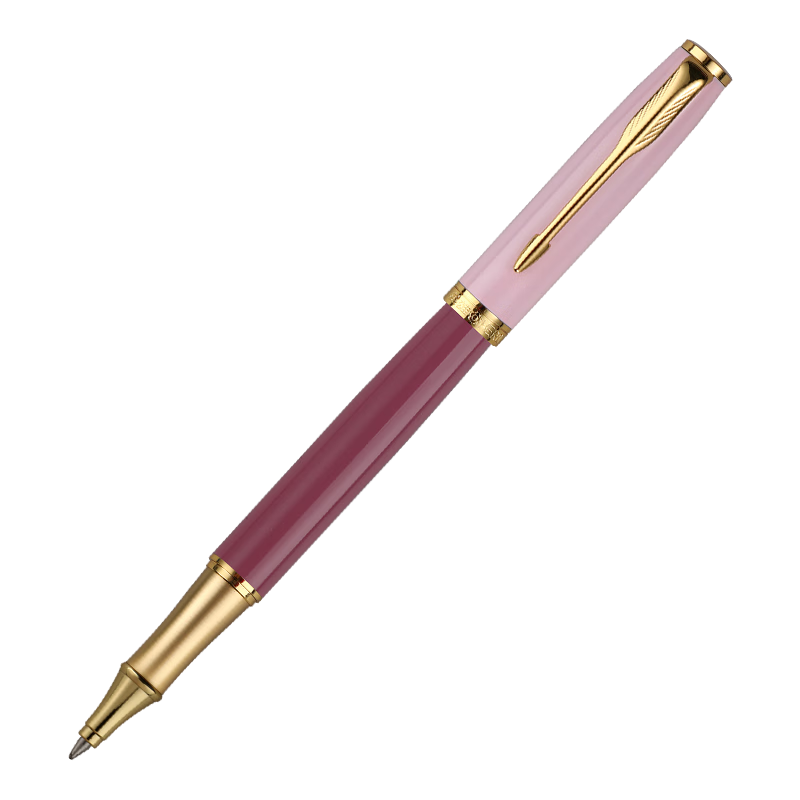 HERO Ballpoint Pen E609 Daily Writing Business Practice Grade 3 Primary and Secondary School Unisex Signature Pen Gold Clip Chen Wine Red Deluxe Edition