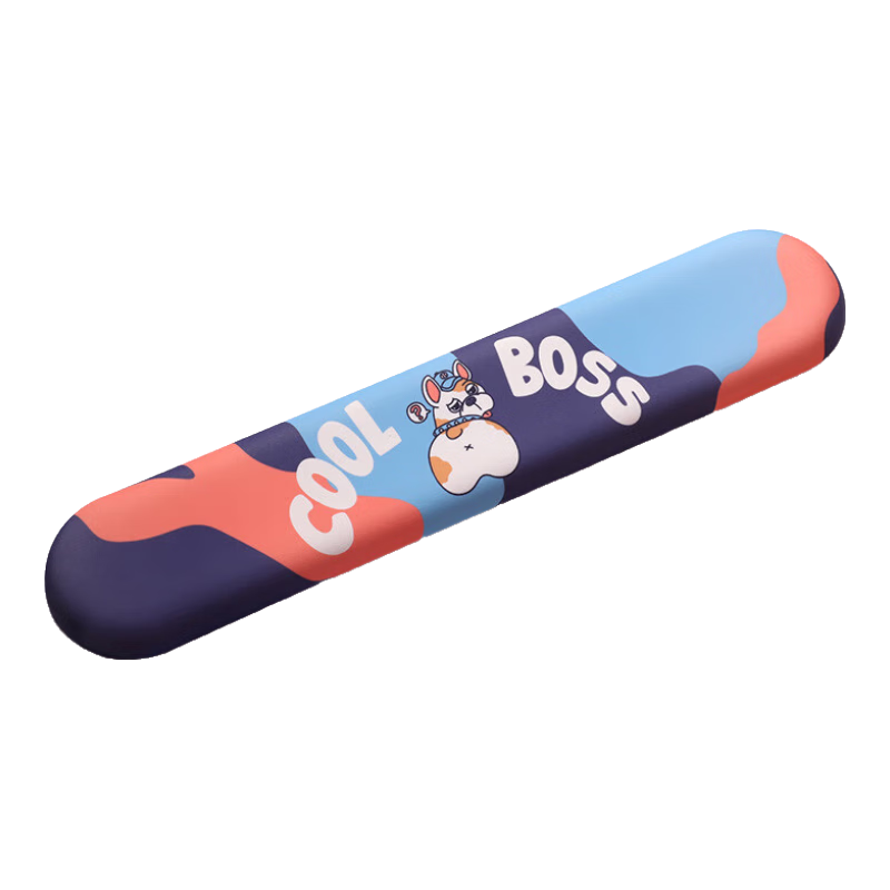 Cat Box Cute Silicone Wrist Rest Mouse Pad Memory Foam Keyboard Palm Support Office Wrist Protector High Aesthetic - French Bulldog Keyboard Wrist Rest