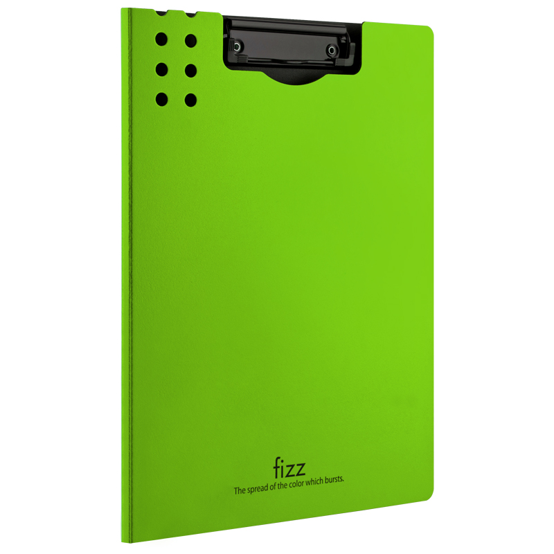Fizz High-Quality A4 Vertical Thickened Hard File Folder/Leaving Board/Folded Board/Colorful Document Folder/Office Supplies Poetry Recitation Contract Signing Board Exam Paper Storage Folder Green A6381