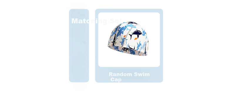 Huili Children's Swimwear, Boys' Two-Piece Swimsuit, Hot Spring Set 34012, White, XL 13
