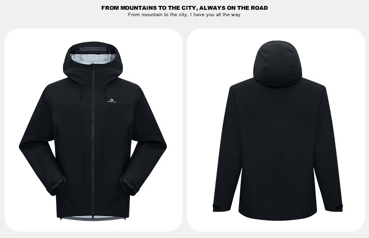 Toread Jin Yi Wei LT Men's Spring Autumn Jacket All-Weather Lightweight 3L Outdoor Waterproof Coat 22