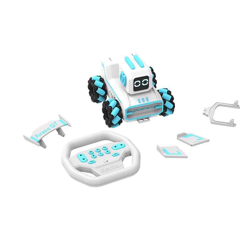 Hape (Germany) Children's Remote Control Smart Sensor Programming Robot Blue Boys Girls Holiday Gift 801007