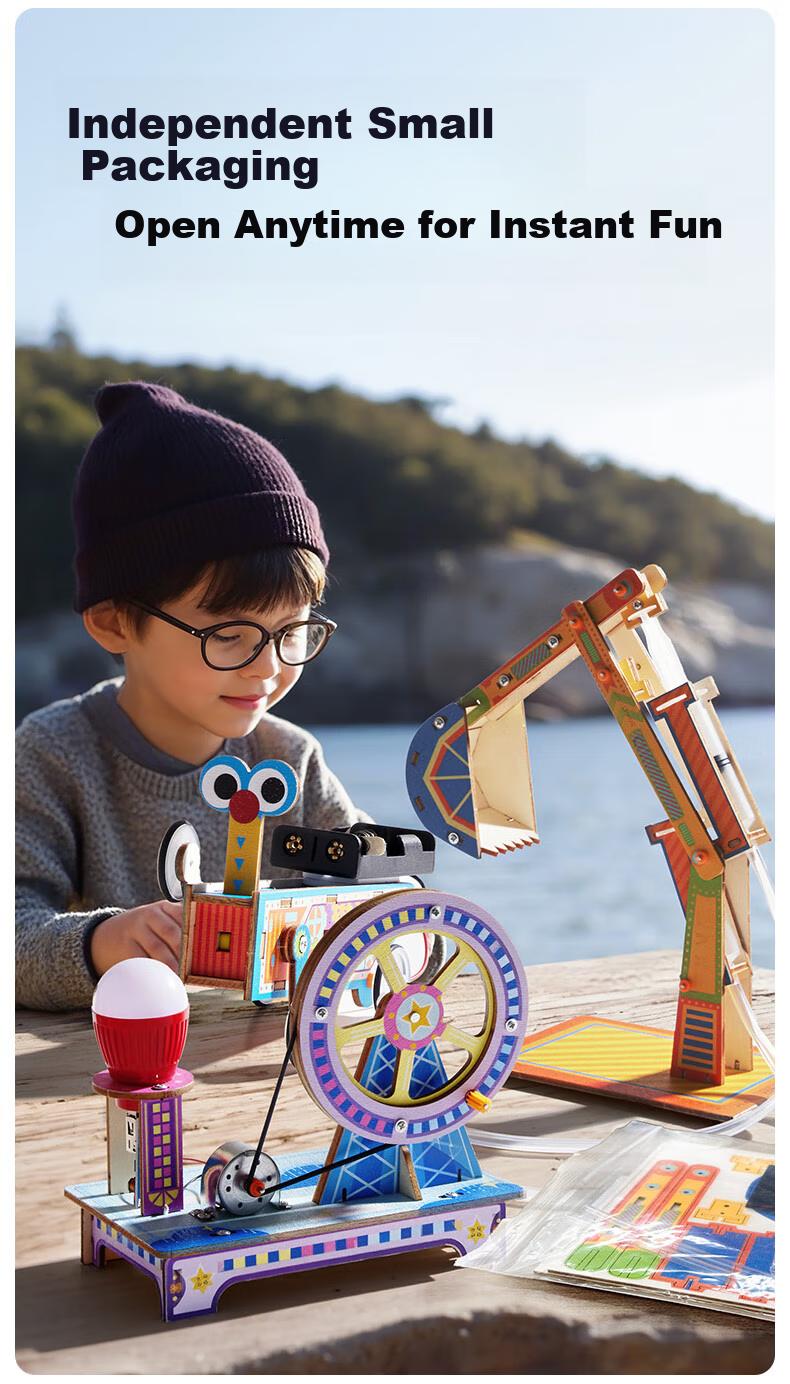 Merry Childhood Space Kids Science Experiment Kit Elementary Physics DIY for Boys Ages 7-10 61 Children's Day Gift 11