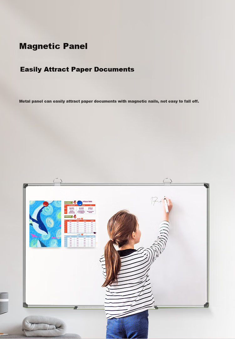 Kemi 60x90cm Hanging Paper Tripod Stand Whiteboard, Adjustable Height Writing Desk for Office And Home Use, Drawing Board CM60902S 5