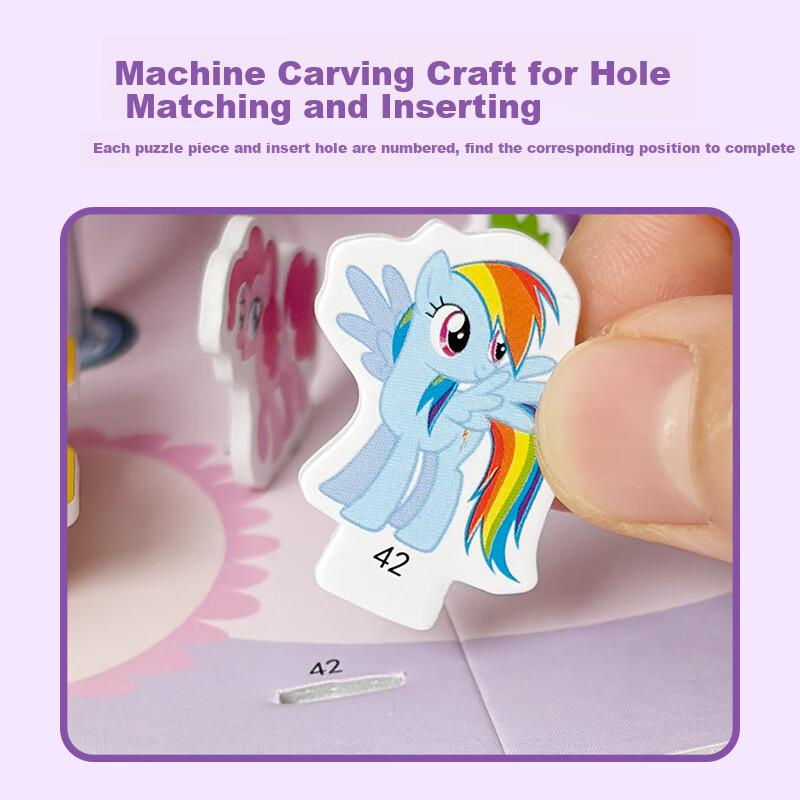 3D пазл "My Little Pony" от Dayanxiaowa, замок, ручная сборка, для детей от 3 лет