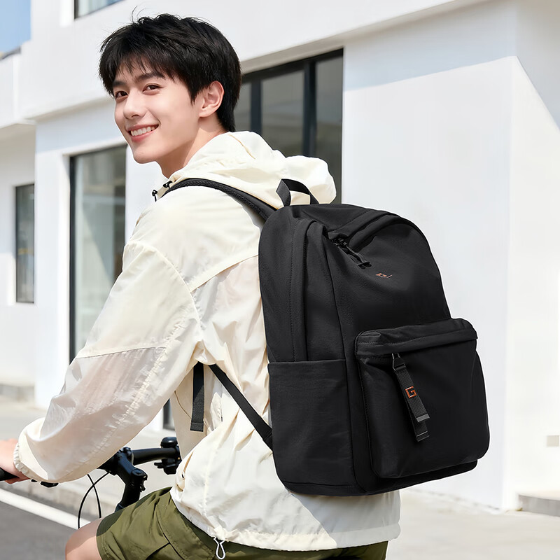 GOLF Trendy Lightweight Men's 14-inch Laptop Backpack Casual Travel School Bag for College Students