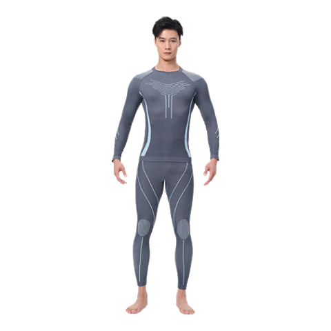 LangSha Ski Quick-Dry Thermal Underwear Men Marathon Running Set Outdoor Sports Skiing Mountaineering Compression Quick-Dry Underwear