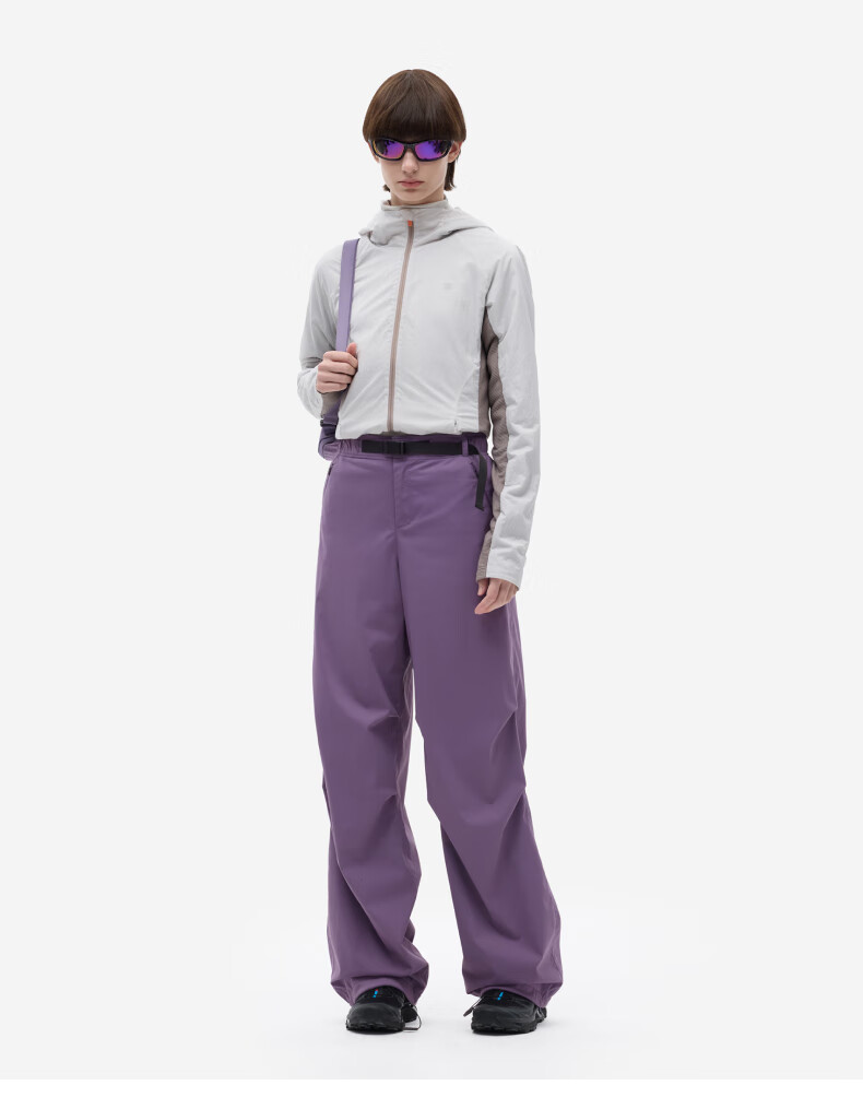 Bananain Women's Workwear Wide-Leg Pants 5 Series Thickened Fleece Casual Sports Trousers Autumn Winter Loose Fit 4