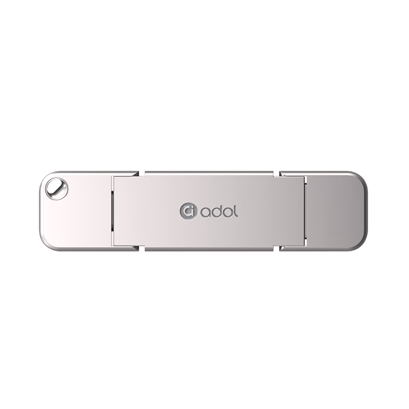 ASUS Aoduo High-Speed Solid State USB Flash Drive, USB3.2Gen2 Dual Interface, Read Speed 500MB/s, Large Capacity Phone Flash Drive 512GB Space Gray