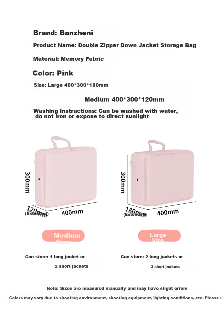 Banzheni down Comforter Compression Storage Bag, Quilt Clothes Moisture-Proof Organizer Bag, Travel Storage Home Packing Bag 1