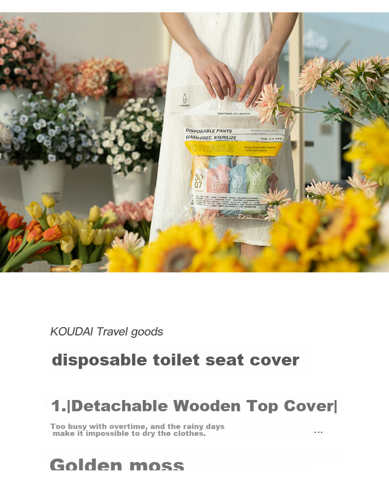HINCLOUD Xin Yun 30-Day Disposable Underwear for Women, Portable Pure Cotton Shorts, Travel Essentials, Women's Cotton White M Size 7