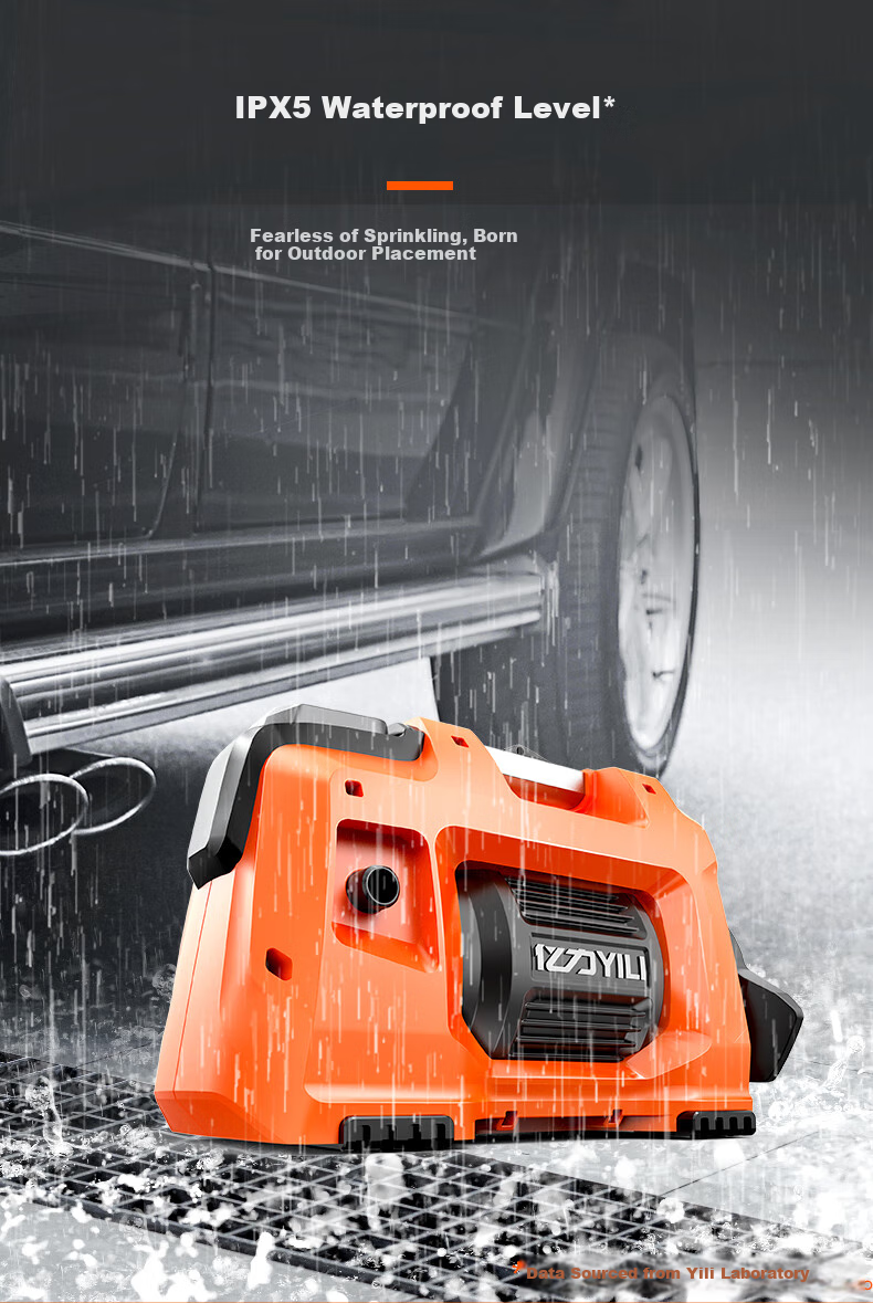 Yili Car Wash Machine High-Pressure Water Gun Washer, Car Washing Water Gun High-Pressure Household High-Pressure Car Wash Machine Sensor 4450Pro 13