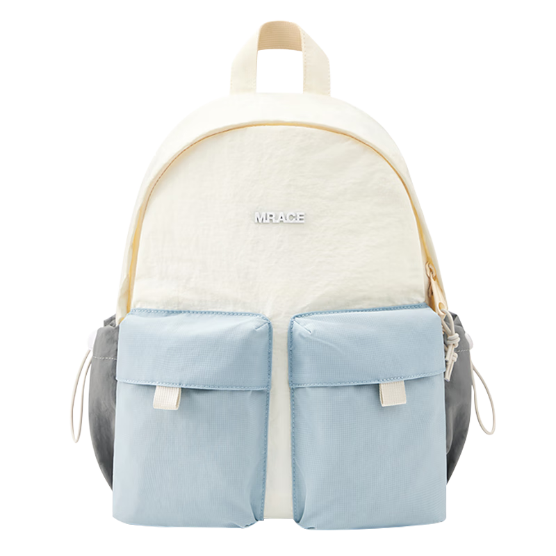 Mr.ace Homme Casual High School Student Backpack Small Niche Dopamine School Bag Lightweight Outdoor Travel Large Capacity Laptop Backpack for Men