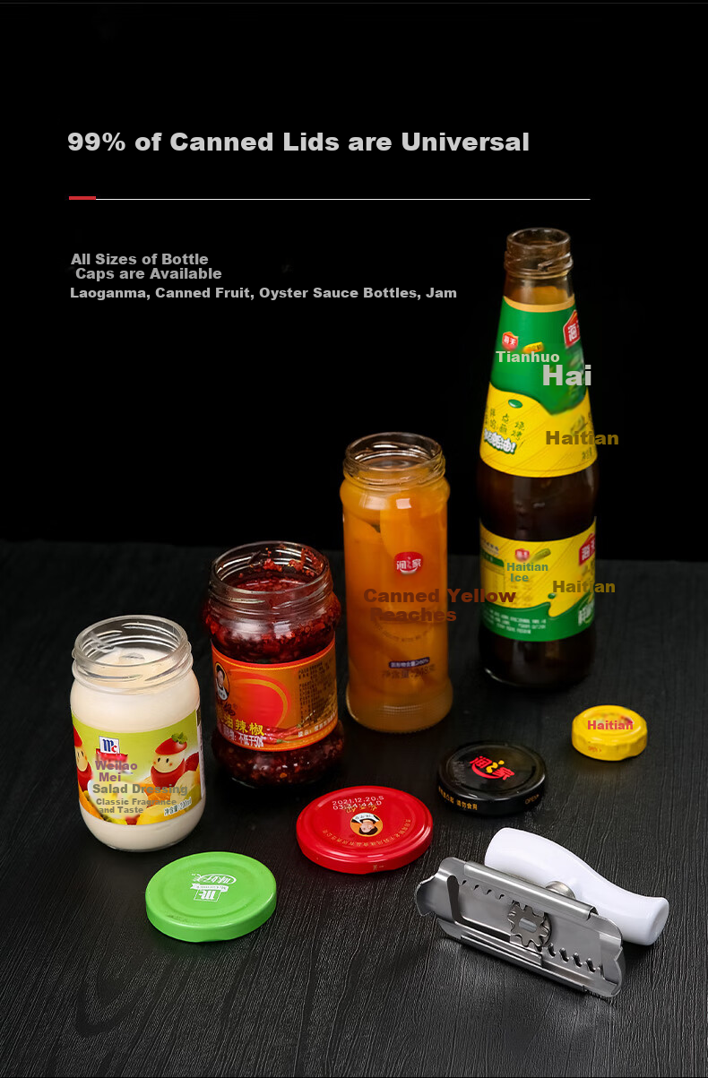 Jingmao Multi-Functional Stainless Steel Can Opener, Bottle Opener, Can Opener Tool, Can Opener Knife, Can Opener Device 5