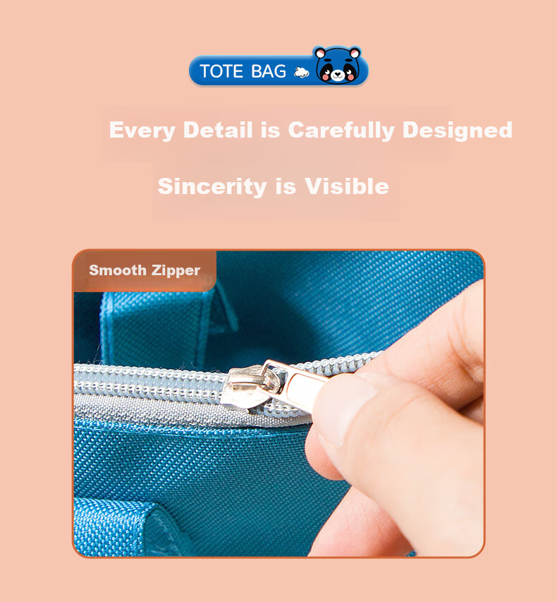Jindeli A3/8K Mesh Transparent Art Bag, Study Bag, Tutoring Bag, Elementary School Student Handbag, Book Carrying Bag, Middle School Student Tutoring Bag, Canvas Bag, Art Bag, Exam Bag, Blue DC1938 7