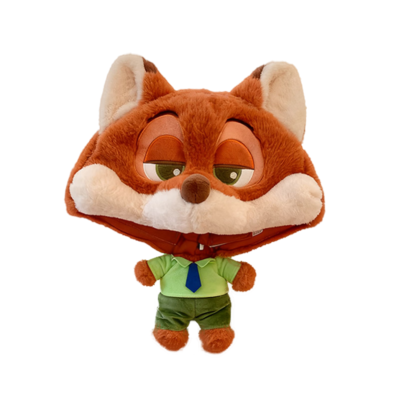 Disney Plush Toy, Cosplay Costume, Doll Birthday Gift for Girls, Zootopia Nick Wilde Hat