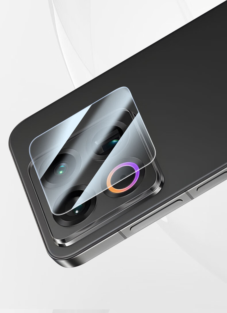 LANGLING [2 Pieces] Tempered Glass Lens Protector for Meizu 22 Rear Camera Full Coverage HD Ultra-Thin Anti-Drop Anti-Scratch Anti-Fingerprint Film 2