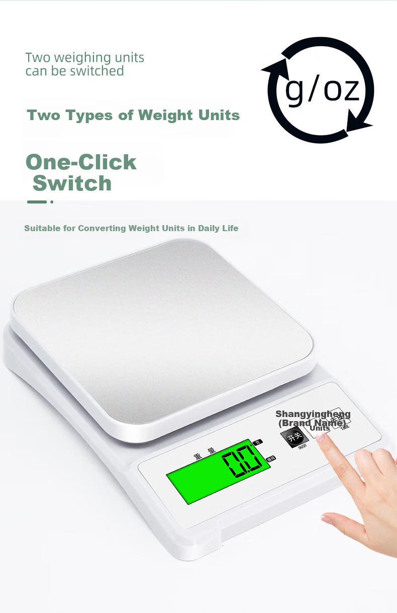 Yingheng Home Electronic Scale Kitchen Scale Precise Baking Scale Food Small Tea Electronic Scale Weighing Ingredient Small Scale 19