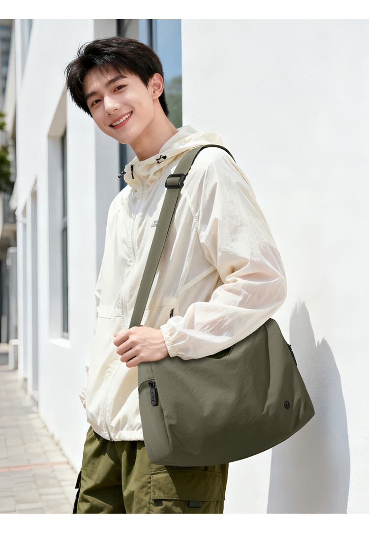 GOLF Men's Casual Single Shoulder Bag Lightweight Water-Resistant Crossbody Bag for Men and Women, Phone and iPad Holder, Cycling and Fitness Bag 13