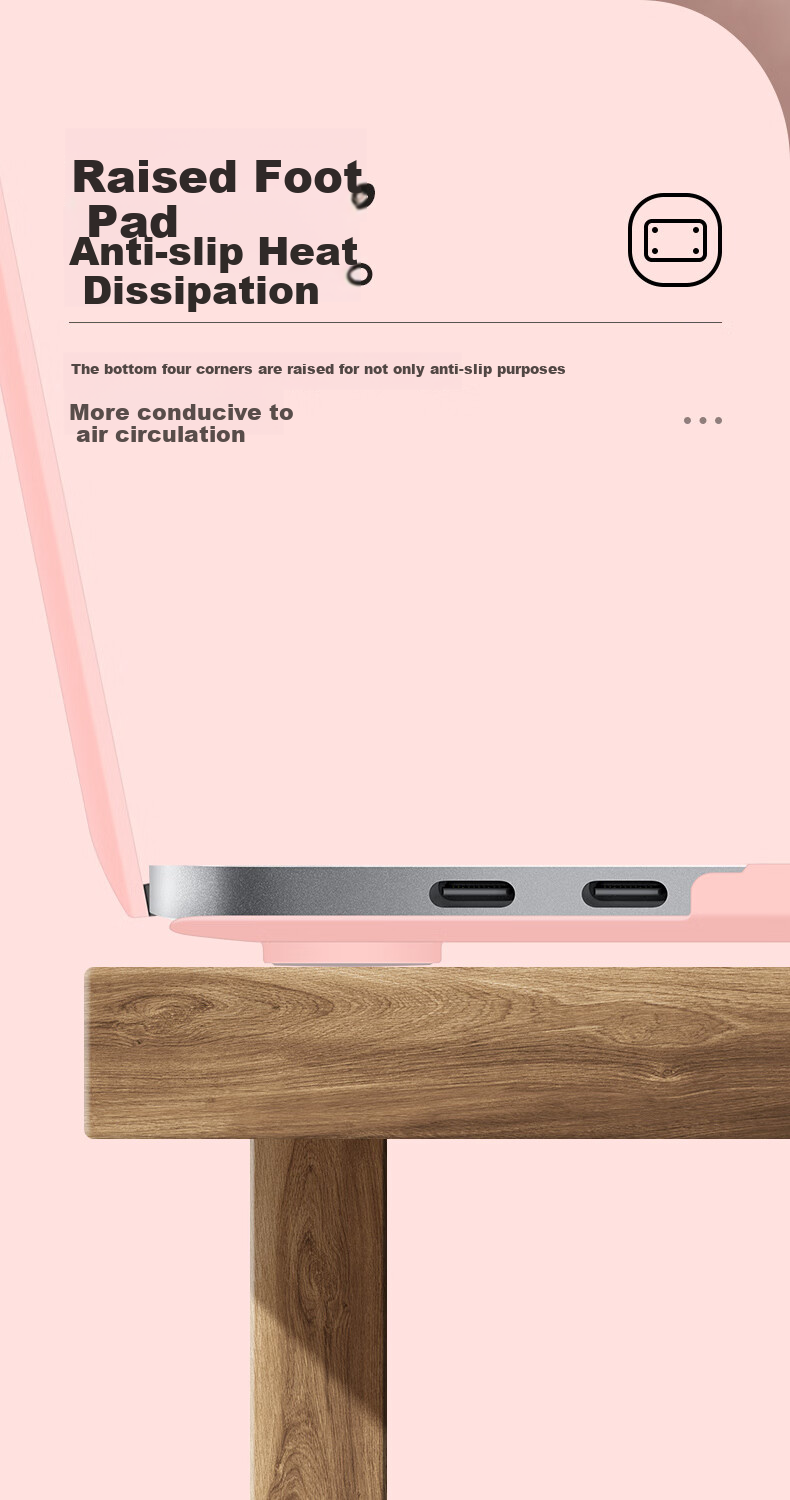 DiyiGongfang Compatible with Apple MacBook Air 13 M2 Protective Case, 13.6-Inch M5/M4/M3 Apple Laptop Protective Cover Accessory Case Cream Shell 6