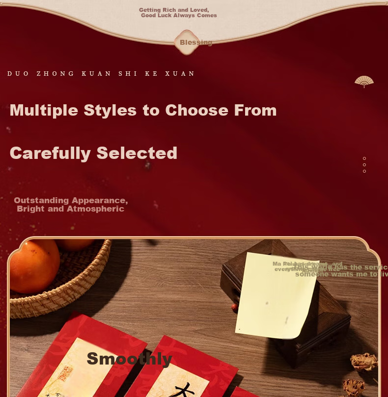 Dipuer Ma Nian Red Envelope 2026, Creative New Year Large Red Envelope, Personalized Hollow Lucky Money Envelope, Universal Style for Chinese New Year Gift-Giving 10
