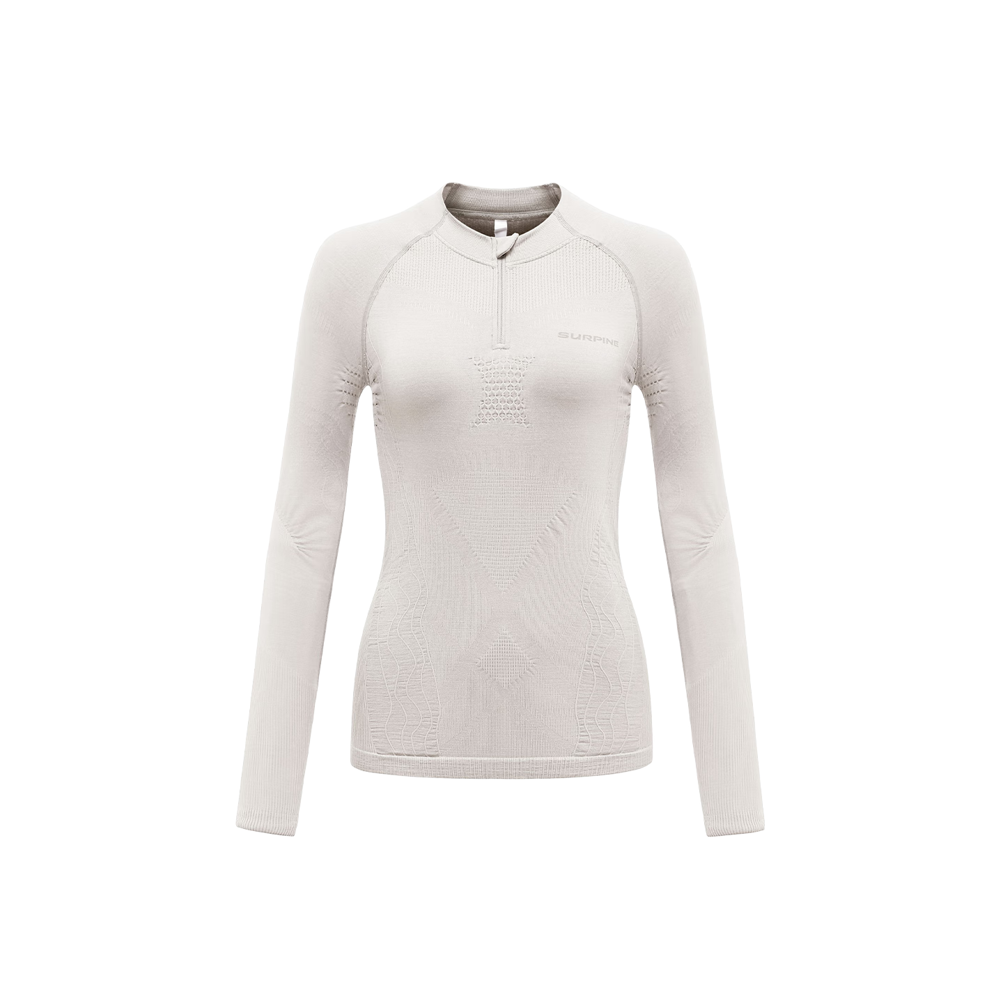 SURPINE Lingfeng Series Merino Wool Quick-Dry Shirt for Women, Moisture-Wicking, Warm Base Layer for Outdoor Hiking And Mountaineering