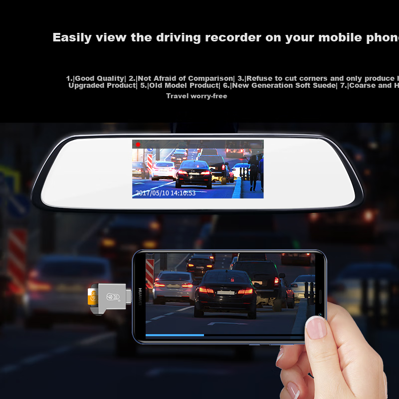 Chuanyu USB-C High-Speed TF Card Reader Type-C, DSLR Camera Storage Card, Dash Cam, Drone Computer, Apple 15 Phone Memory Card Mini Reader