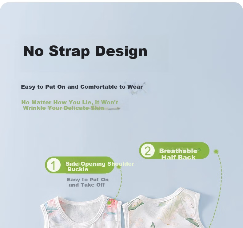 Beitaisi Belly Band for Infants, Summer Gauze Baby Belly Wrap, Newborn Clothes, Anti-Cold Vest, Essential Item 12