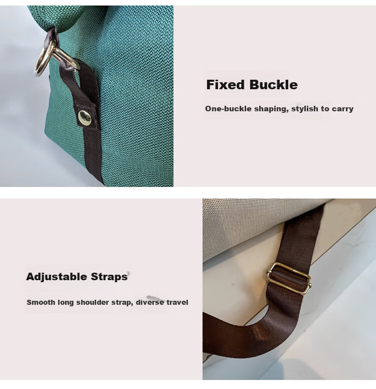 Banzheni Travel Bag for Men And Women, Large Capacity, Can Be Attached to Suitcase Handle, Storage Bag for Maternity Leave, Business Trip, Fitness, Handheld Crossbody Bag 8