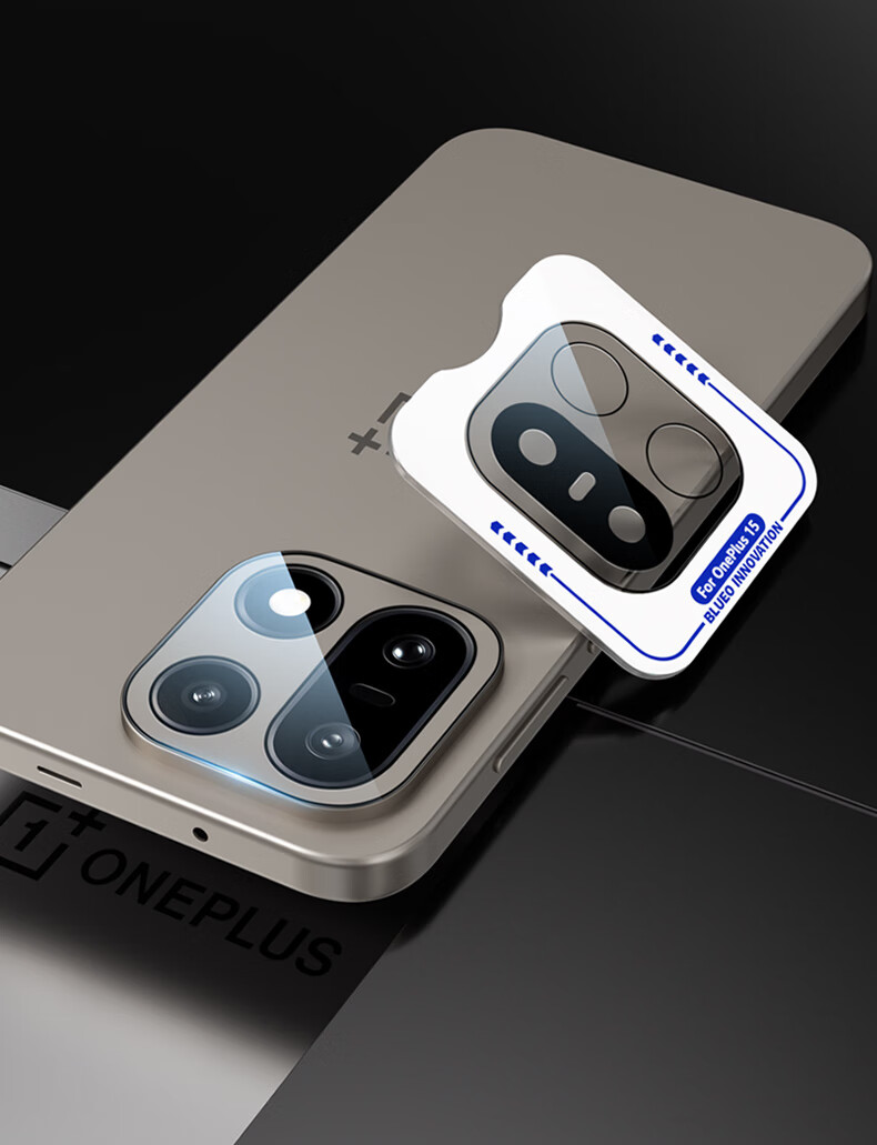 BLUEO OnePlus 15 Camera Lens Protector AR Anti-Reflective Anti-Scratch Shockproof Film 4