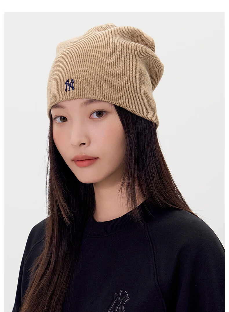 MLB Unisex Knit Beanie Hat 25 Autumn Winter New Woolen Comfortable Cap 3ABNB0456-43CRS-F 9