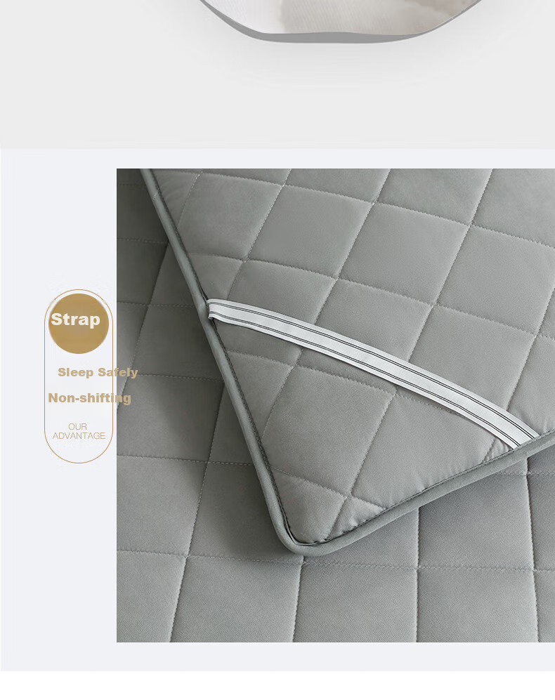 Hengyuanxiang Home Textile Mattress, Thickened Pad 1.8m*2m Tatami Mat for All Seasons, Double-Size Soft Floor Mat for Home And Dormitory Use 5