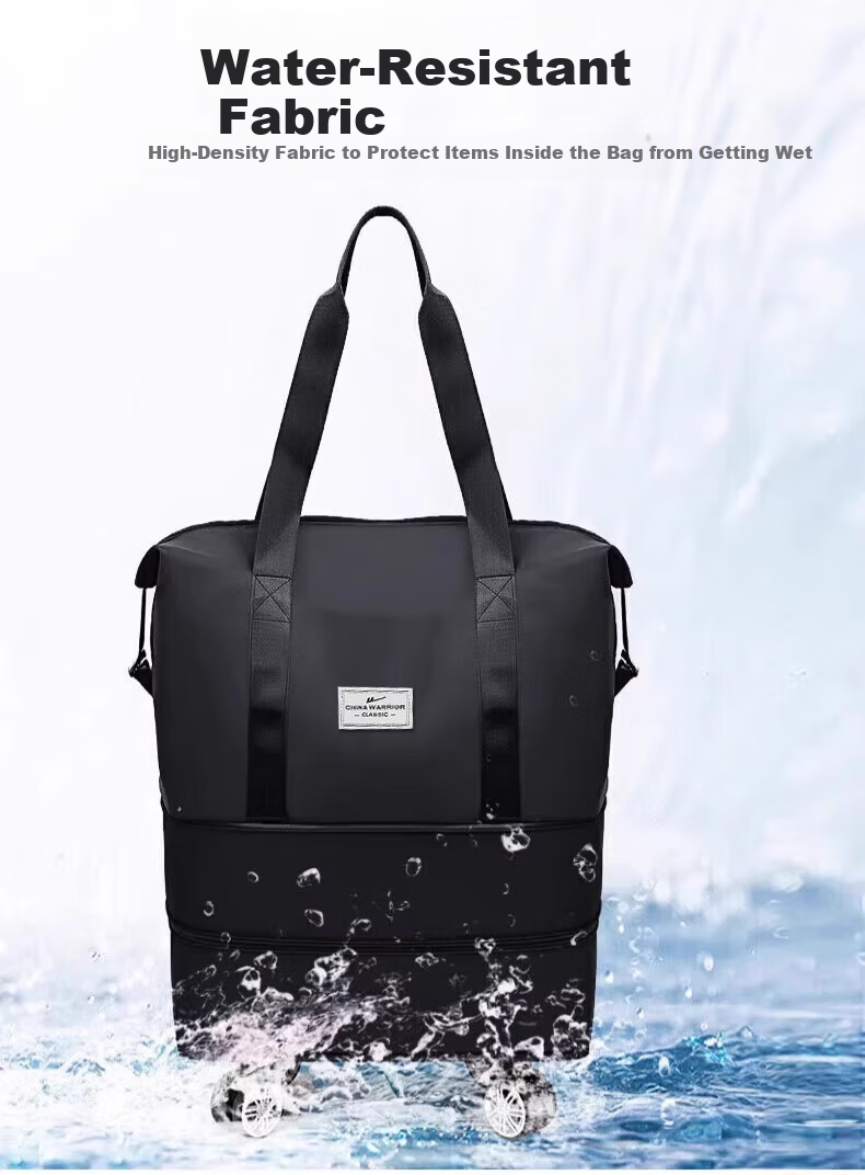 Huili Universal Wheel Suitcase, Travel Bag for Women with Large Capacity, Carry-On Luggage for Men, with Wheels, Wet And Dry Separation Storage Bag 5